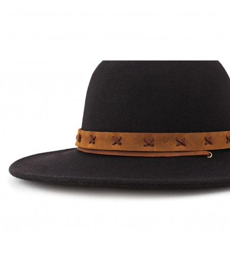 Clay hat black tan Brixton Clay hat black tan Brixton
